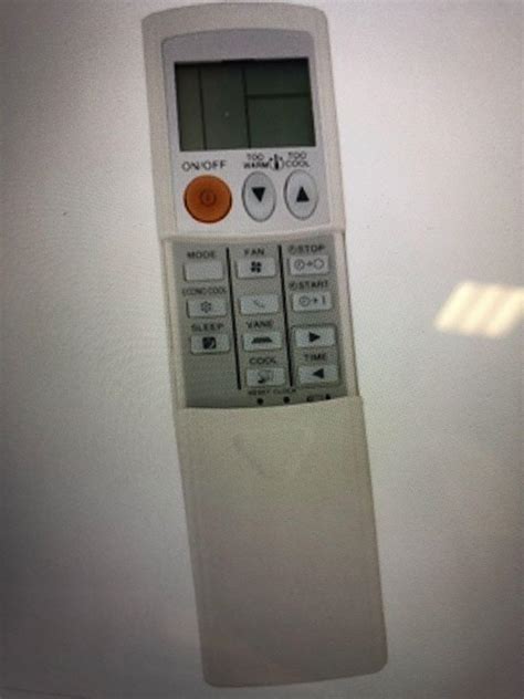 New Original Mitsubishi Electric Aircon Remote Control Tv Home