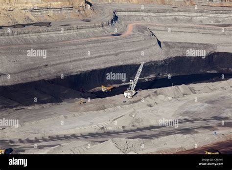 Coal Mine in Wyoming's Powder River Basin Stock Photo - Alamy