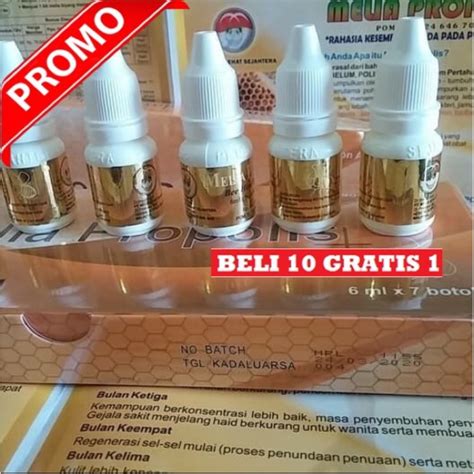 Jual Propolis Melia Original Ml Harga Per Box Isi Pcs Shopee