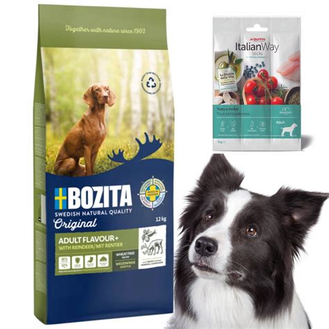 BOZITA Original Adult Flavour Plus 12kg Przysmak ITALIAN WAY GRATIS