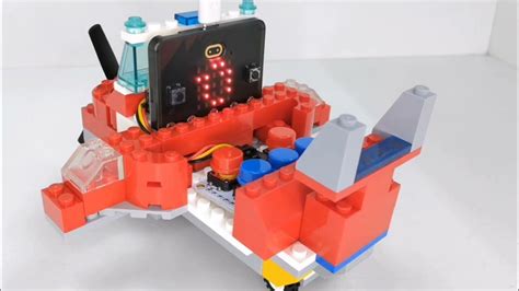 Mini Plane Arcade On Microbit With Lego Youtube