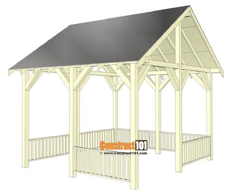 Free Diy Pavilion Plans And Ideas To Build For Backyard