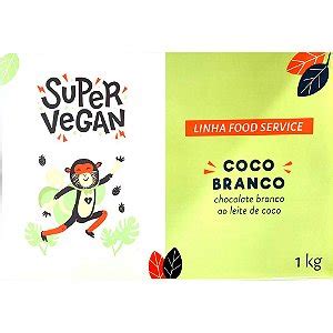 Chocolate Ao Leite De Coco Super Vegan 1kg Vegano Loja Vegana