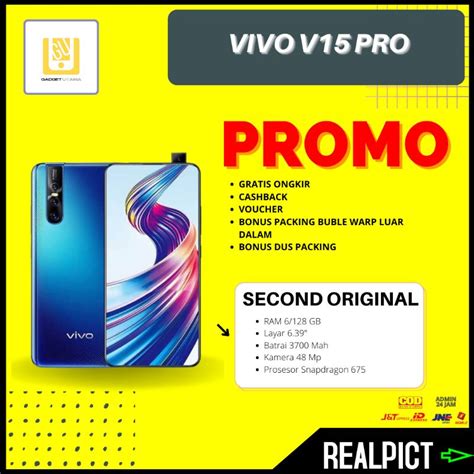 Jual Vivo V Pro Original Eks Resmi Imei Terdaftar Shopee Indonesia