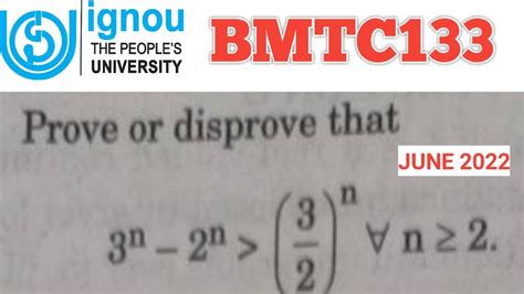 Bsc Mathematics Ignou Bmtc June Tee Real Analysis