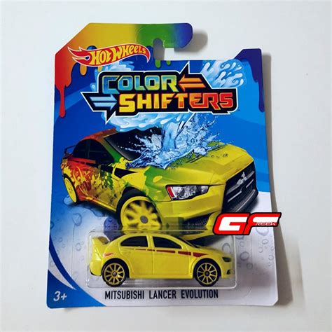 Hot Wheels Mitsubushi Lancer Evolution Color Shifters Hobbies Toys Toys Games On Carousell