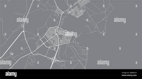 Urban vector city map of Al Khor, Qatar Stock Vector Image & Art - Alamy