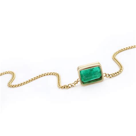 Emerald Pendant Necklace - FD Gallery