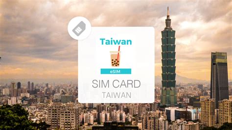 Taiwan Sim Cardtaiwan Chunghwa Telecom Unlimited Data Esim Kkday