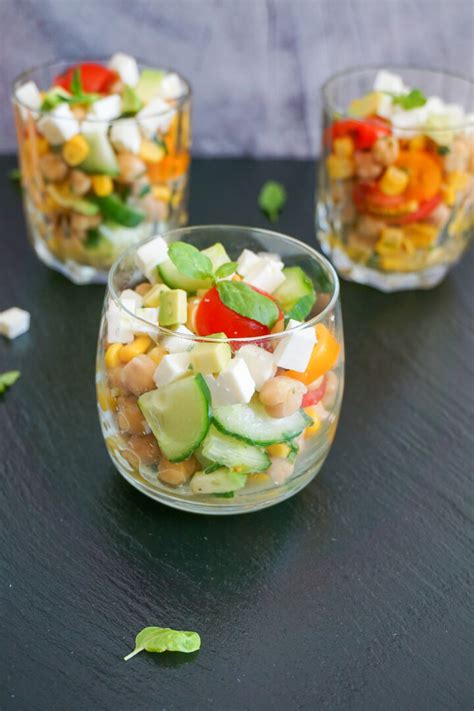 Kichererbsen Salat Mit Feta Und Avocado Sommerliches Rezept