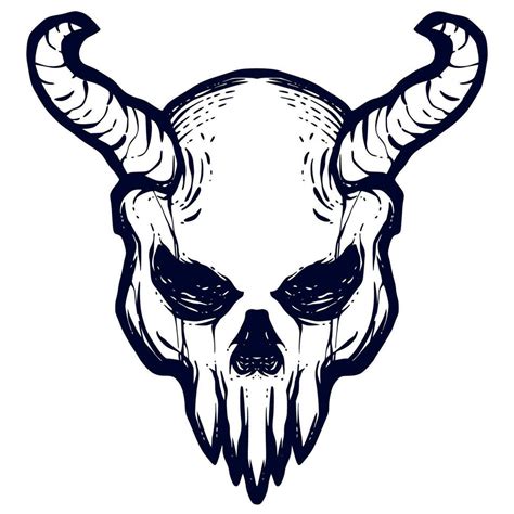 Illustration Skull Head Mascot Logo Art 25265196 Vector Art At Vecteezy