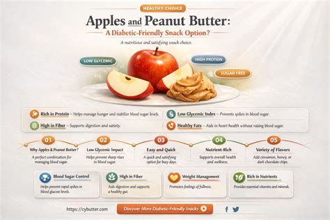 Apples And Peanut Butter A Diabetic Friendly Snack Option Cybutter