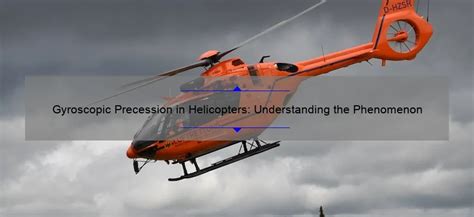 Gyroscopic Precession In Helicopters Understanding The Phenomenon