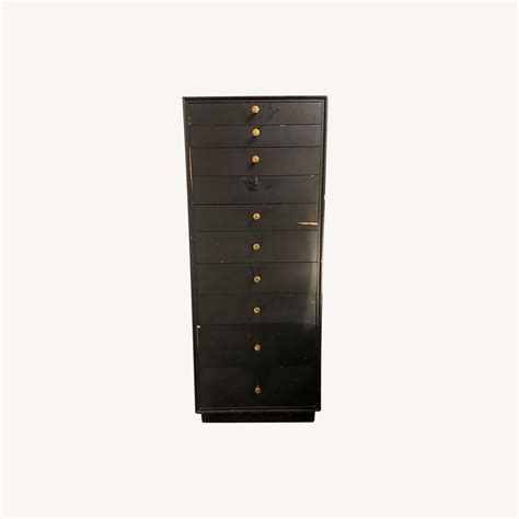 John Stuart Tall Dresser Lingerie Chest With Lock Aptdeco