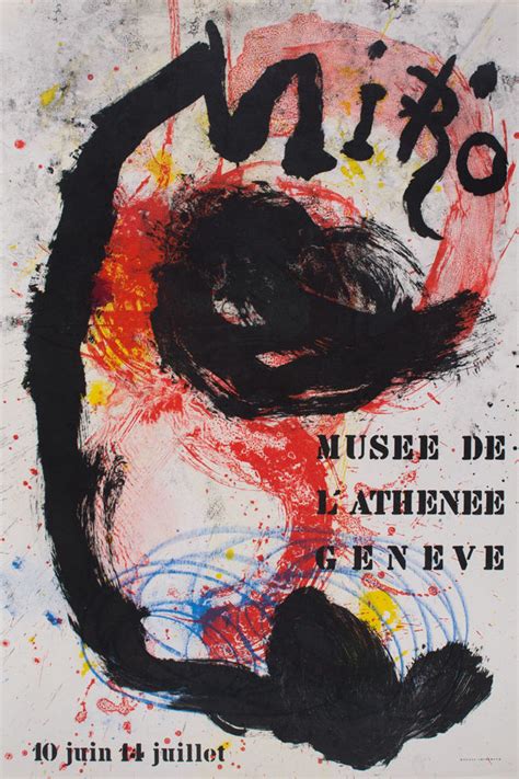 Miró Musée de LAthénée Geneve Museo de Arte Carrillo Gil