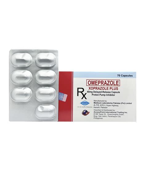 Xoprazole Plus Dr Cap 40mg 70 Rose Pharmacy Medicine Delivery