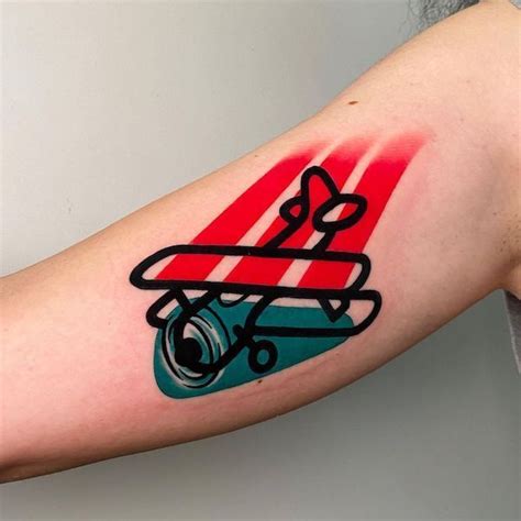 57 Unique Airplane Tattoos With Meaning Our Mindful Life Airplane