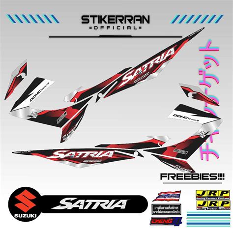 Suzuki Raider Carb Satria Latest Decals Shopee Philippines