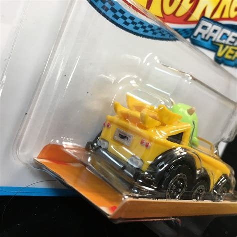 Mavin New Hot Wheels Racer Verse Mike Wazowski Monsters Inc Car Big Eye Green Cool