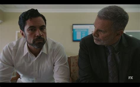 Danny Pino As Miguel Galindo Tony Plana As Devante Cano In Mayans MC