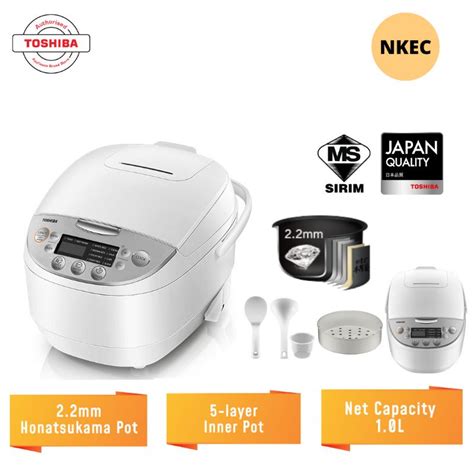 Toshiba Non Stick Multi Function Digital Rice Cooker L Rc Dh Nmy