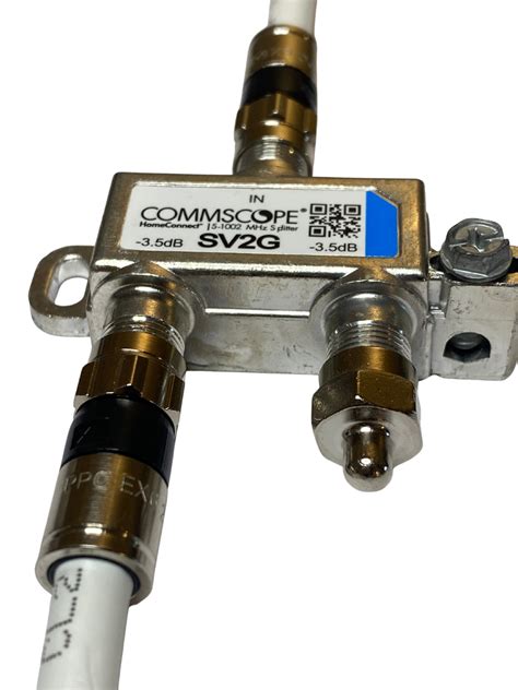 Commscope Sv G Way Digital Cable Coaxial Splitter Mhz Comcast