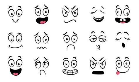 Cartoon Eyes And Mouth Vector Art, Icons, and Graphics for Free Download