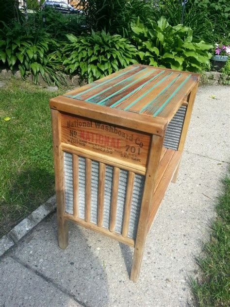 Washboard Shelf Or Plant Stand Diy Wooden Projects Furniture Projects