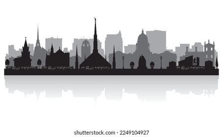 Boise Idaho City Skyline Vector Silhouette Stock Vector Royalty Free