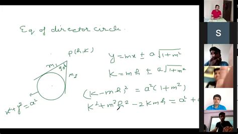 Class Xii Mathematics Circle 04 Youtube