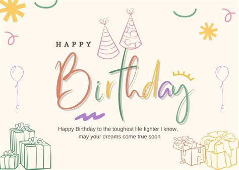 Free Custom Printable Birthday Card Templates Canva Worksheets Library