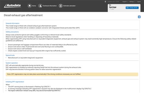 Diesel exhaust gas treatment screenshot - English - Australia ...