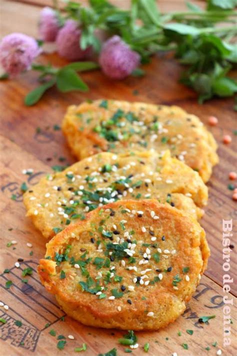 Galettes De Lentilles Corail Pour Personnes G De Lentilles