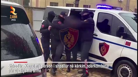 Arrestohet i shumëkërkuari në Shkodër YouTube