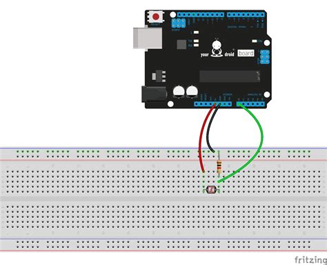 Lichtsensor Fotowiderstand Mit Arduino Auslesen Roboter Bausatz De