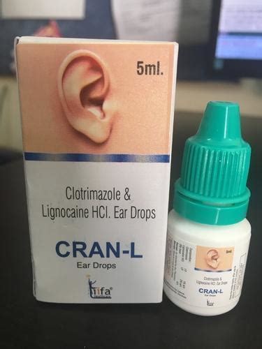 Clotrimazole Lignocaine Ear Drops Age Group Infants At Best Price In