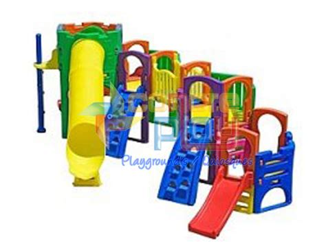 Discovery Playground de Plástico Playgrounds e Brinquedos Concreplay