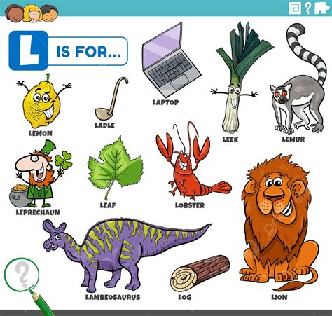 Objects That Start With Letter L