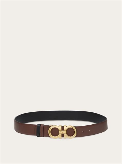 Reversible And Adjustable Gancini Belt Women Ferragamo