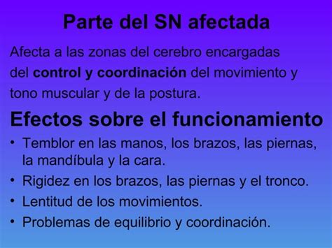 Enfermedades Que Afectan Al Sistema Nervioso PPT