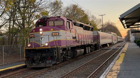 Mbta Commuter Rail On The Newburyport Rockport Line November 2022 Youtube