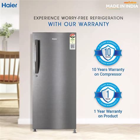 Buy Haier Litres Star Direct Cool Single Door Refrigerator With