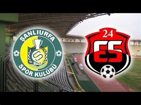 Şanlıurfaspor 24 Erzincanspor Maç Öncesi YouTube