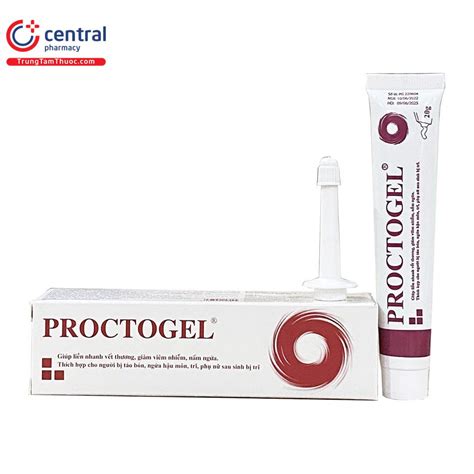 ChÍnh HÃng Gel Bôi Trĩ Proctogel Thuốc Bôi điều Trị Trĩ Hiệu Quả