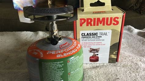 Compact And Efficient Primus Classic Trail Backpacking Stove