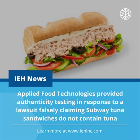 Subway defends tuna, top DNA lab asserts widely-publicized tests were ...