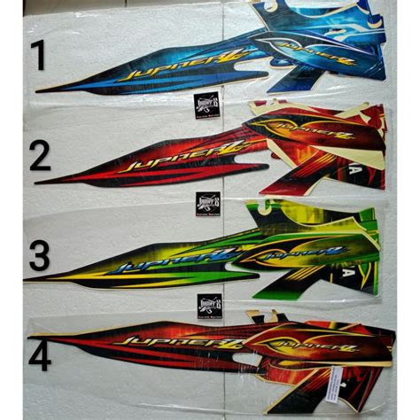 Jual STIKER STRIPING LIS BODY MOTOR YAMAHA JUPITER Z TAHUN 2008 2009