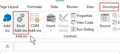 How To Install And Use Excel Add Ins