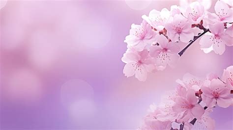 Premium Photo | Floral pink violet background