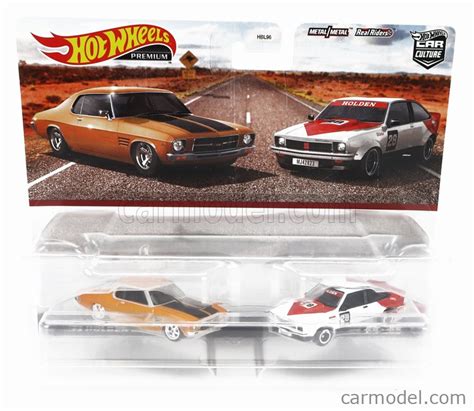 MATTEL HOT WHEELS HBL96 979J HKF50 Escala 1 64 HOLDEN SET 2X MONARO GTS 1973 TORANA A9X 1977